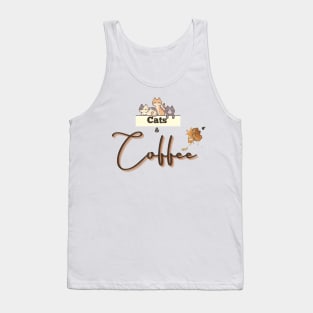 Cats & Coffee Tank Top